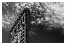 Nyc, Flatiron-Francesco Santini-Mounted Giclee Print