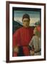 Francesco Sassetti and His Son Teodoro, c.1488-Domenico Ghirlandaio-Framed Giclee Print