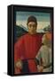 Francesco Sassetti and His Son Teodoro, c.1488-Domenico Ghirlandaio-Framed Stretched Canvas