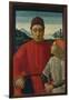 Francesco Sassetti and His Son Teodoro, c.1488-Domenico Ghirlandaio-Framed Giclee Print