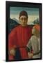 Francesco Sassetti and His Son Teodoro, c.1488-Domenico Ghirlandaio-Framed Giclee Print