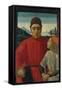 Francesco Sassetti and His Son Teodoro, c.1488-Domenico Ghirlandaio-Framed Stretched Canvas