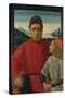 Francesco Sassetti and His Son Teodoro, c.1488-Domenico Ghirlandaio-Stretched Canvas