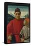 Francesco Sassetti and His Son Teodoro, c.1488-Domenico Ghirlandaio-Framed Stretched Canvas