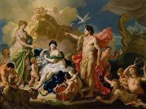 Aurora Taking Leave of Tithonus, 1704-Francesco Solimena-Giclee Print