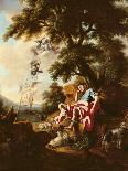 Christ Appearing in a Dream to St. Martin, c.1733-Francesco Solimena-Framed Giclee Print