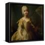 Francesco Solimena / María Isabel de Bourbon and Saxony, Infanta of Naples and Spain (¿?)', 1742...-FRANCESCO SOLIMENA-Framed Stretched Canvas