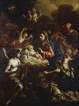 Hagar and the Angel-Francesco Solimena-Giclee Print