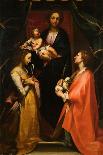 Two Ecclesiastics: Study for the Disputation on the Holy Sacrament, 1606-10-Francesco Vanni-Giclee Print