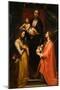 Francesco Vanni / 'The Virgin with Child and Saints Cecilia and Agnes', Late 16th century - Earl...-FRANCESCO VANNI-Mounted Poster
