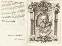 Jean Le Grott of Lucerne, Guardsman of the Pope, 1613-Francesco Villamena-Framed Giclee Print