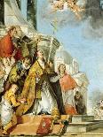 Pope Benedict and Saint Louis XI of France-Francesco Zugno-Giclee Print