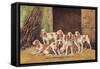 Franche Comet Hounds-Baron Karl Reille-Framed Stretched Canvas