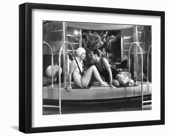 Franchot Tone, Joan Crawford, Dancing Lady, 1933-null-Framed Photographic Print