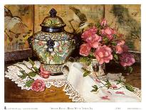 Roses with Temple Jar-Francie Botke-Framed Art Print