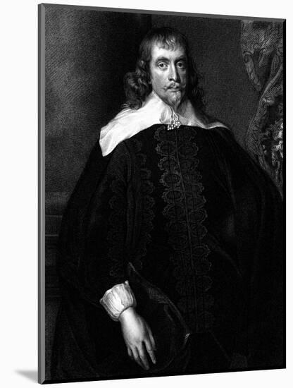 Francis 4th Earl Bedford-Sir Anthony Van Dyck-Mounted Art Print