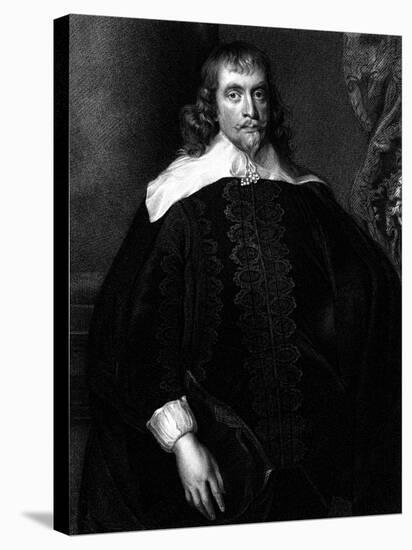 Francis 4th Earl Bedford-Sir Anthony Van Dyck-Stretched Canvas