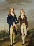 Portrait of Two et on Schoolboys, et on Chapel Beyond-Francis Alleyne-Giclee Print