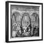 Francis and Innocent III-null-Framed Art Print