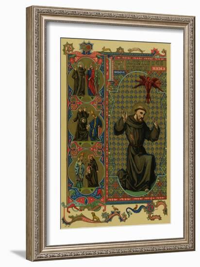 Francis Assisi, Butler-null-Framed Art Print