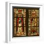 Francis Assisi, Window-null-Framed Art Print