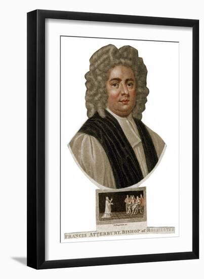 Francis Atterbury, Bishop of Rochester, 18th Century-J Chapman-Framed Giclee Print