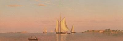 October on the Hudson-Francis Augustus Silva-Giclee Print