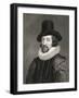 Francis Bacon, 1st Baronet (1561-1626) from 'Gallery of Portraits', Published in 1833-null-Framed Giclee Print