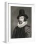 Francis Bacon, 1st Baronet (1561-1626) from 'Gallery of Portraits', Published in 1833-null-Framed Giclee Print