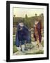 Francis Bacon dictating-Joseph Ratcliffe Skelton-Framed Giclee Print