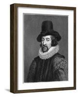 Francis Bacon, Viscount St Albans, English Philosopher, Scientist and Statesman, Early 20th Century-null-Framed Giclee Print