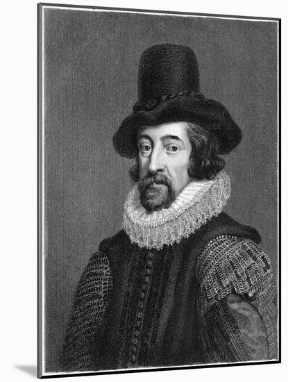 Francis Bacon, Viscount St Albans, English Philosopher, Scientist and Statesman, Early 20th Century-null-Mounted Giclee Print