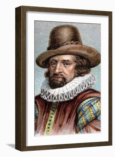 Francis Bacon, Viscount St Albans, English Philosopher, Scientist and Statesman, Early 20th Century-null-Framed Giclee Print
