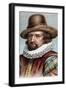 Francis Bacon, Viscount St Albans, English Philosopher, Scientist and Statesman, Early 20th Century-null-Framed Giclee Print