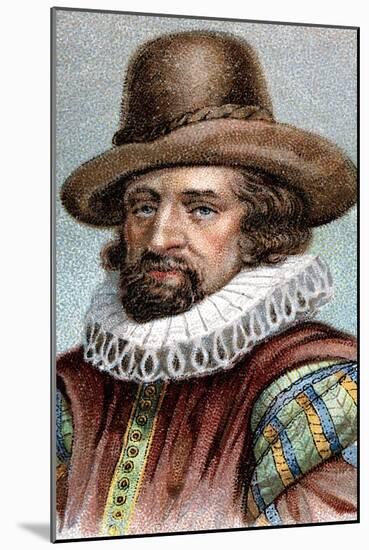 Francis Bacon, Viscount St Albans, English Philosopher, Scientist and Statesman, Early 20th Century-null-Mounted Giclee Print