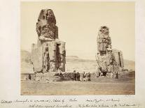 The capitals of the portico, Temple of Khnum, Esna, Egypt, 1862-Francis Bedford-Photographic Print