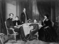 A Lincoln Reception at the White House, 1863-Francis Bicknell Carpenter-Framed Giclee Print