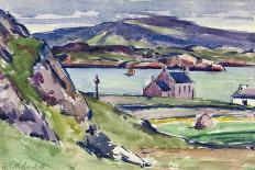 Ross of Mull from Traigh Mhor, Iona-Francis Campbell Boileau Cadell-Giclee Print