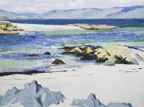 Treshnish Point from Iona-Francis Campbell Cadell-Stretched Canvas