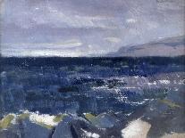 Treshnish Point from Iona-Francis Campbell Cadell-Stretched Canvas