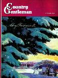 "Harvesting Christmas Trees," Country Gentleman Cover, December 1, 1942-Francis Chase-Giclee Print