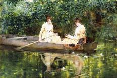 Women in a Rowboat-Francis Coates Jones-Giclee Print