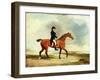 Francis Const on His Bay Hunter Riding Near the Sea, 1806-Benjamin Marshall-Framed Giclee Print