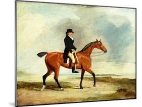 Francis Const on His Bay Hunter Riding Near the Sea, 1806-Benjamin Marshall-Mounted Giclee Print