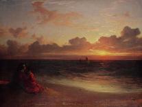 Sunset at Sea after a Storm-Francis Danby-Giclee Print