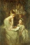 The Marriage Contract (Oil on Canvas)-Francis Day-Framed Stretched Canvas