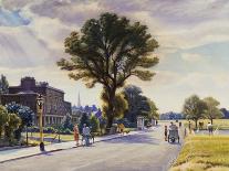 Saturday Afternoon, (Oil on Canvas)-Francis Dodd-Framed Giclee Print