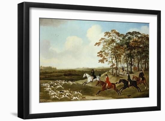 Francis Drake-Brockman and His Hounds, 1783-John Nost Sartorius-Framed Giclee Print