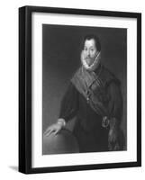 Francis Drake Holl-W Holl-Framed Art Print