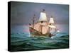 Francis Drake Sailed His Ship Golden Hind into History-null-Stretched Canvas